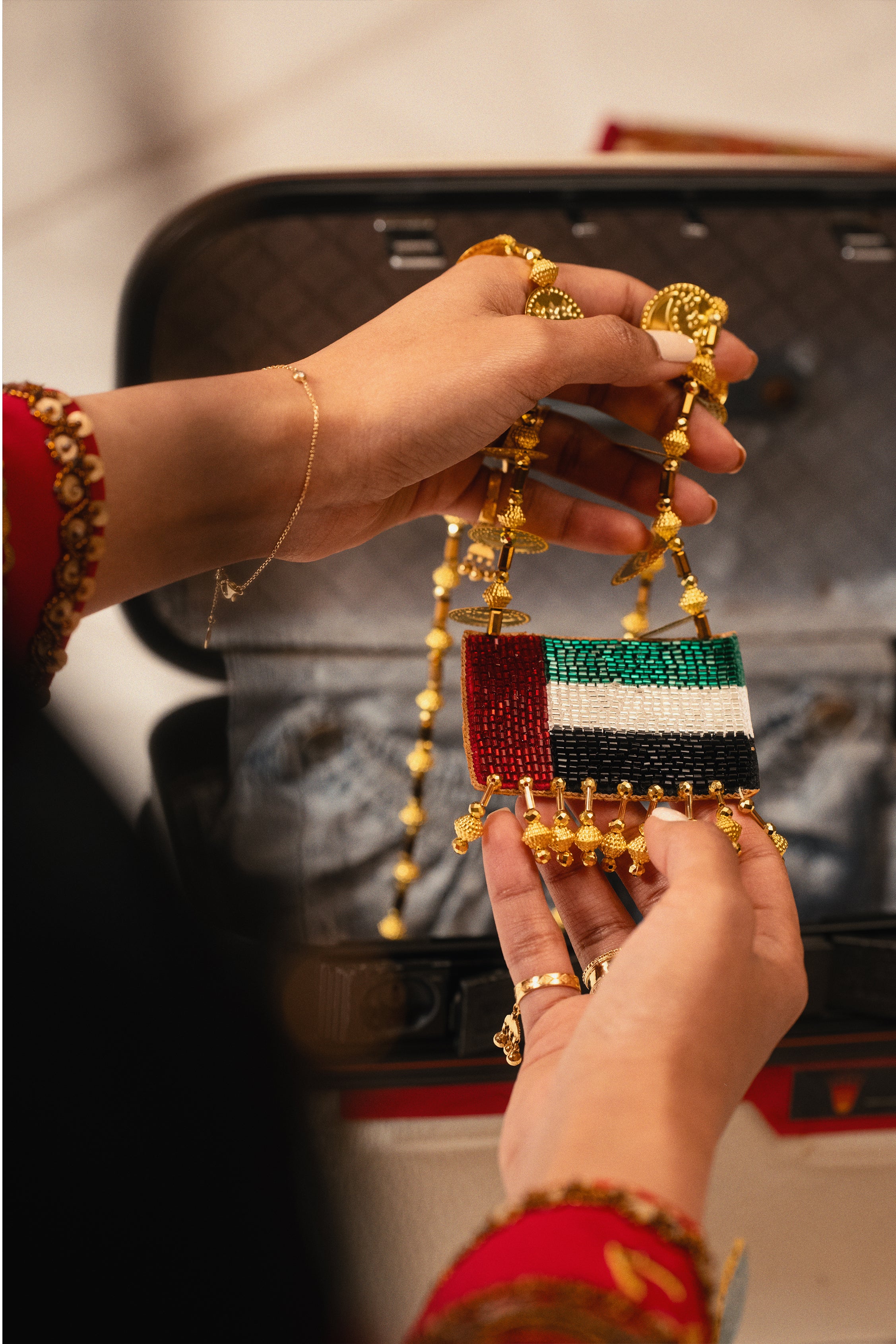 UAE Flag Necklace